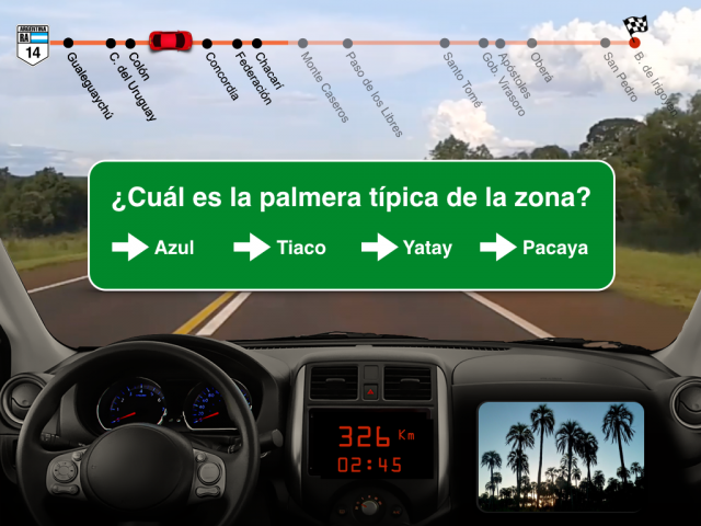 El Juego de La Ruta 14