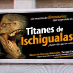 cartel titanes de Ischigualasto 3D