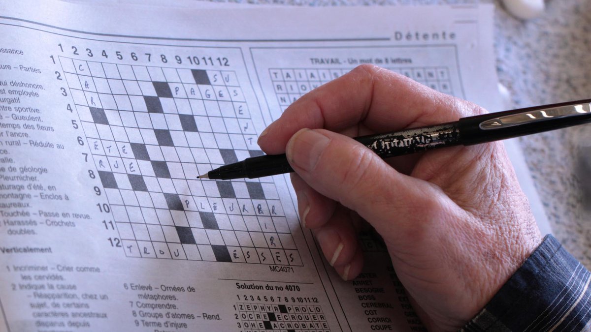 Crucigramas que rejuvenecen el cerebro